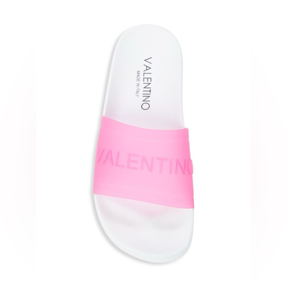 Valentino Pink Slide Sandals
